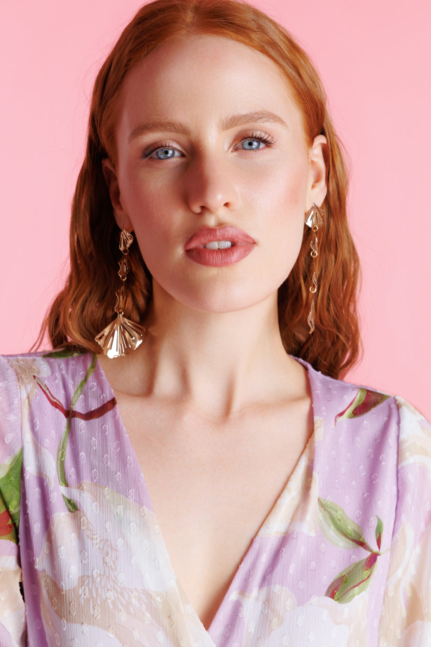 Art Deco drop earrings